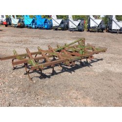 Déchaumeur John Deere 410 - Chisel lourd 21 dents à ressorts - Largeur 4,1m - Occasion