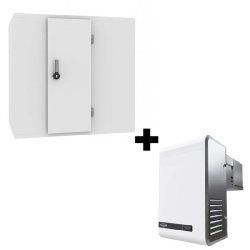 Chambre froide complète avec groupe positif -5°/+15°c avec isolatio... - 7489.0040 + 7265.1005
