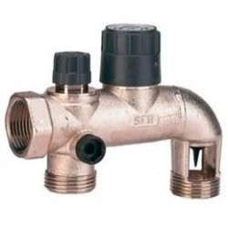 Groupe de sécurité 1" horizontal inox