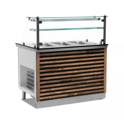 Vitrine de présentation - 2550 mm (refroidissement par ventilateur) - Référence : MCF.BSS.80