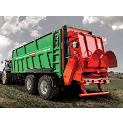 Power-push plus+ remorques agricoles à fond poussant - brantner - poids 14 à 34 t