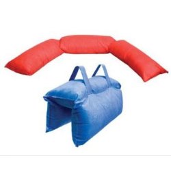 Boudins anti-inondation Hydrosnake ou HydroSack - Absorption jusqu'à 20L - Écologique et économique