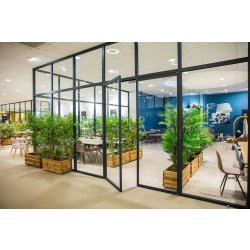 Cloisons amovibles vitrées toute hauteur sur mesure - ABSICES