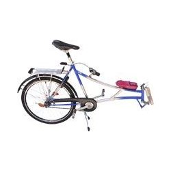 Monopousseur Sirocco prune et champagne - cadre acier Bibow - tout terrain - 8 vitesses Shimano Nexus