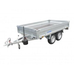 Benne 35560 - Remorque pour véhicules légers - PTAC 750 kg, dimensions utiles 256x148x35 cm