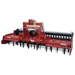Herse rotative DC 3000 - Campa avec barre niveleuse, rouleau cage 450 mm et protection Quick-plus
