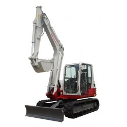 Pelle midi takeuchi TB290 - 8.5 tonnes, 69.2ch, chenilles caoutchouc ou acier