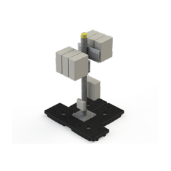 Mât autostable RRU/RRH - 6 RRU avec coffrets - 40m - Ø90 H1500 - Polyvalent et installation rapide