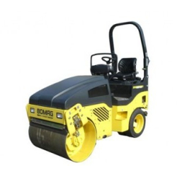 Rouleau compacteur mixte 1,20m - Compactage élevé pour asphalte avec 4 pneumatiques arrière