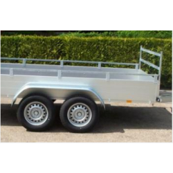 Anssems GTT 2000 301x151 Version R - Remorque avec rambarde, 2000 kg PTAC, dimensions 301x151 cm