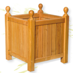 Bac Orangerie JWBO 02 - Bois Robinier - Dimensions 60 x 60 x 70 cm - Finition naturelle ou peinte