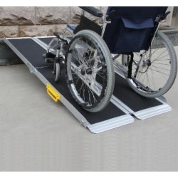 Rampe Ergo Easy pliable 183 cm - aluminium renforcé - largeur 72 cm - charge 300 kg