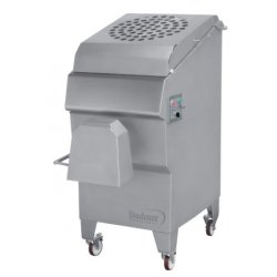 Hachoir à viande professionnel TX 130 Auto - Machine automatique en inox avec double coupe et débit de 1600 kg/h