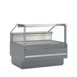 Vitrine réfrigérée SOCB12582A - idéale pour plats préparés et fromages - éclairage LED et façade ouvrante