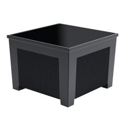 Jardinière en fonte ONA - finition peinture époxy gris - plusieurs dimensions disponibles