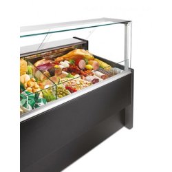 Vitrine Slim - Très faible profondeur 790 mm - Référence: SIENA VD 900