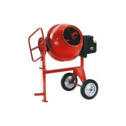 Bétonnière Lescha SM 165 - Altrad - 165L - Moteur électrique 0,37 kW / 0,5 ch - Roues pleines Ø 380 mm