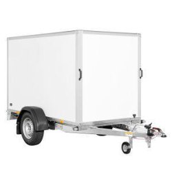 Fourgon 256*134*150 - 1350 kg -go   blanc saris