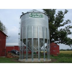 Silo de stockage de grain à fond plat  - SUKUP