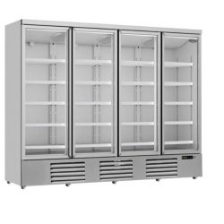 Vitrine réfrigérée 4 portes en verre JDE-2025R - 2025 L - COMBISTEEL-7455.2210