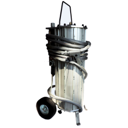 Aérogommeuse IBIX 60 H2O - Technologie double action eau et/ou sec - Réservoir 60L
