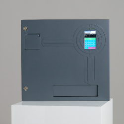 Keybox check-in & out maxi - SKU: i-798-b01b - Armoire électronique pour clés et cartes-clés, inviolable, en inox