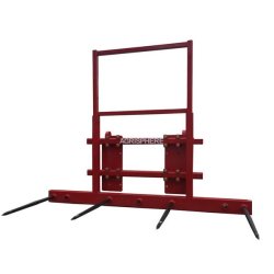 Pb4dea2000-2400 pique-bottes 4 à 6 doigts - Agrisphere - 2560 mm - Conception robuste et doigts forgés Ø40