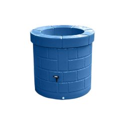 Récupérateur d'eau de pluie 340l + kit complet - plast'up rotomoulage - BLEU - bleu 0750122556373