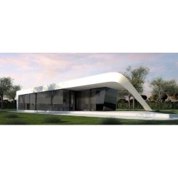 Studio de jardin ISK33 - construction modulaire en acier avec bardage bois - 30 m² - modèle ISKAN