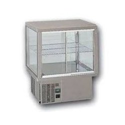 Meuble frigorifique polyvalent FSchef - inox - thermostat réglable +2° à +12°C - capacité 3*1/1 gastro