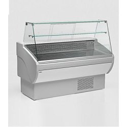 Vitrine réfrigérée horizontale service-arrière Tanga - réfrigération statique ou ventilée - vitrage plat ou bombé