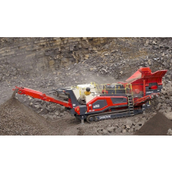Concasseur à percussion sur chenilles Sandvik QI353 HSI - Nouveau système d'automatisation