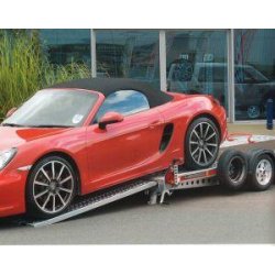 Porte voiture A2 Transporter 270x180 - 1500 kg PTC avec rampes intégrées et équipements