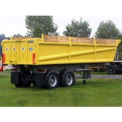 Sr2tg3 - Semi-remorque benne travaux publics - Établissement Fournier - PTC 33T - 2 essieux
