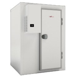 Diamond - Chambre ISO 80 avec groupe, dim.Int. 1630 x 1430 x h2030mm (4,73m³) - réf. WR-Z1916-SP8Q - aluminium AKS-WR-Z1916-SP8Q