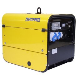Groupe électrogène insonorisé monophasé 6,4 kVA SP 7500 DSE avec AVR - Diesel - FRANCEPOWER - 00352