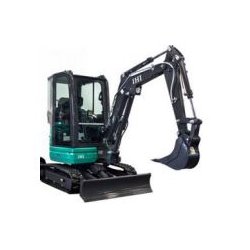 Mini-pelle 27V4 - Moteur ISHI SHIBAURA S773L-C - 2,56 à 2,73 tonnes - Profondeur de creusage 2,44 m