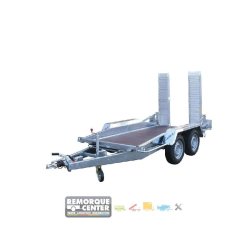Remorque Porte-Engins Lider - Timon fixe - PTAC 2500 KG - 300 x 145 cm - Feux LEDs - Référence 40850