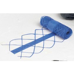 Grillage avertisseur bleu - 25 m - Polyéthylène - Largeur 0.3 m