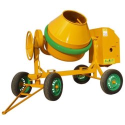 Bétonnières tractables S 500 type S 09 A - Lino Sella - cuve 500 L, moteurs diesel/essence/électrique