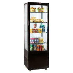 Vitrine réfrigérée positive 235L Noire CASSELIN CVR235LN