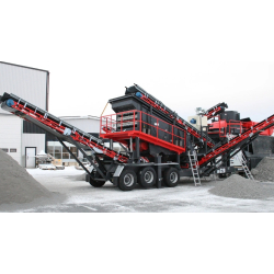 Concasseur à percussion à arbre vertical Sandvik UV320E VSI - pour industries du béton et de l'asphalte