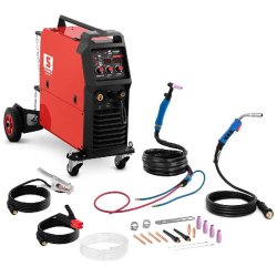 Stamos Germany - Stamos Germany Poste À Souder Combiné Multi-Procédés MIG/MAG MMA E-Hand FCAW TIG S-MULTI 300 (400 V, 300 A, Profondeur Max. 14 mm