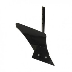 F130-8000 - Charrue agricole simple soc universelle - 225x70mm avec versoir 33cm - Tige 40x12mm avec réglage profondeur