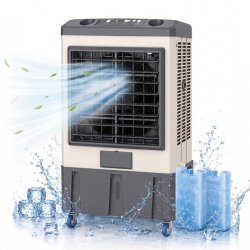 Rafraîchisseur D'air - 70 L - Jusqu'à 65 M² - 3 Vitesses - Oscillation 120° - 8698758224704