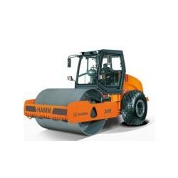Compacteur monocylindre 3410 H179 - Hamm - Poids 10535 kg avec cylindre lisse et équipements avancés
