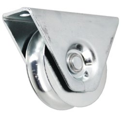 Roue à support externe diamètre 80mm gorge 15mm - fratelli comunello - 327-80 - 614235