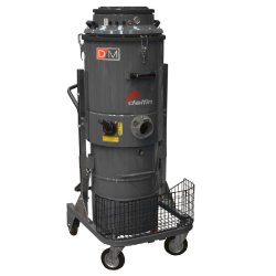 Aspirateur industriel 220V - 3 moteurs by-pass - 3.450W - cuve 100L - eau et poussière