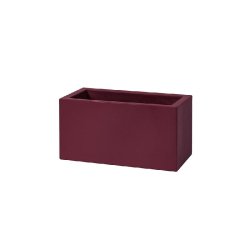 Tera Jardinière basse style muret shio cassa maxi 80l - BORDEAU - violet 8051560257498