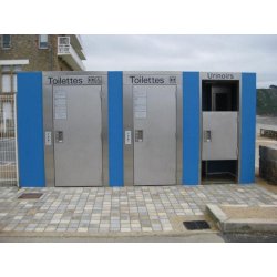 Toilette préfabriquée multiple D105 - bloc sanitaire